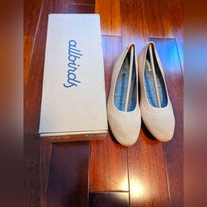 Allbirds tree breezers ballet flats, Palisades (beige), womens size 9, brand new